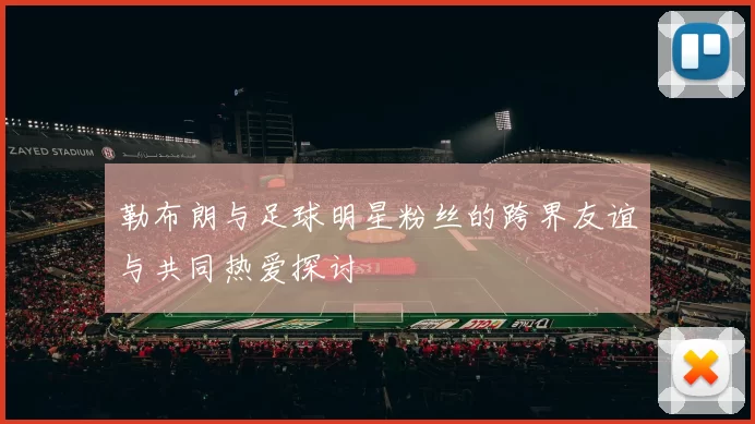 勒布朗与足球明星粉丝的跨界友谊与共同热爱探讨